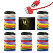 50X 6FT USB SYNC DATA POWER CHARGER CABLE IPHONE 4S IPOD TOUCH CLASSIC NANO IPAD