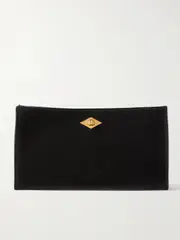 [Métier] Métier - Ease Suede Clutch - Black - One size One size Black