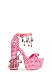 [Dolls Kill] Holy Revelation Platform Heels - Gingham (Fairfax)