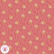 EDYTA SITAR Andover LADY TULIP 185E Rose Floral Quilt Fabric LAUNDRY BASKET