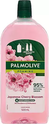 Palmolive Foaming Liquid Hand Wash Soap 500mL, Japanese Cherry Blossom Refill...