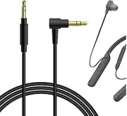 Geekria Audio Cable Compatible with Sony WI-1000XM2, ULT WEAR, WH-XB920N/910N, WH-1000XM6/1000XM5/1000XM4, INZONE H5 Headphones, 3.5mm Replacement Stereo Cord (4 ft/1.2 m)