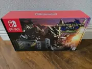 Nintendo Switch Console Monster Hunter Rise Deluxe Edition + Full Game Download