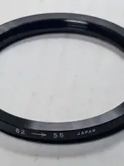 62-55mm Step-Down Lens Filter Converting Adapter Ring 62mm-55mm Metal 62-55 New