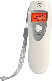 Breathalyzer Portable Breathalyzer Digital Breath Tester Touchless with Red Backlight Audible Alert Automatic Shutdown for Personal Professional Use BBZY