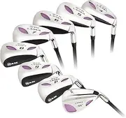 Ram Golf Laser Graphite Hybrid Irons Set 4-SW (8 Clubs) - Ladies Right Hand