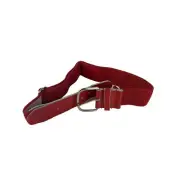 One Size Unisex Adult New Baseball Adjustable Red Belt Elastic