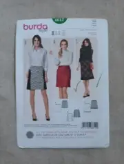 Burda Style 6612 sewing pattern SemiFitted Skirt Sizes 8 10 12 14 16 18 20 Uncut