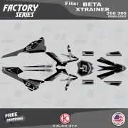 Graphics Kit for Beta Xtrainer 250 300 2020 2021 2022 Factory - SMOKE