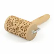 Folkroll dough roller unicorn rolling pin embossing roller pattern motif beec...