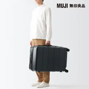 【MUJI 無印良品】四輪硬殼止滑拉桿箱75L(共4色)