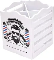CTIRCHIU Hairstyling Tool Organizer Box Versatile Hairdressing Tool Storage Case for Combs Scissors Clips Convenient Salon Home Use Lightweight Design for Easy Portability