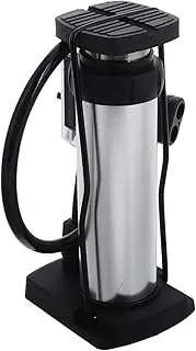 GALPADA Portable Bike Floor Pump High Pressure Inflator for Quick Tire Inflation Lightweight Design for Bicycles Motorcycles and Cars Effort Saving Pedal Mechanism for Easy Use
