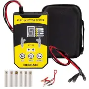 GODIAG GT113 Universal Fuel Injector Cleaning Tester +6x Adapter 8 Pulse Mode