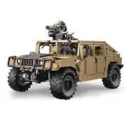 52cm Humvee Toy Car Remote Controlled Drive, Steering, Weapon Advanced Mechanisms Full 4WD System Remote Controlled