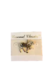 #29 P.T.C. Eagle Stander Horse Tie Tac Pin