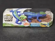 Zuru Robo Alive BLUE LIZARD Robotic Pets Animated STEM Boy Girl Fun Gift Lurking