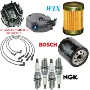 Tune Up Kit Filters Cap Wire Spark Plugs For CHEVROLET MONZA L4 2.5L 1979