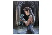 Anne Stokes Water Dragon Canvas (Multicoloured) (Small)