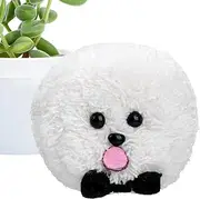 Puppy Craft Kit - Plush Puppy Making Craft Kit with Graphic Tutorial - Make Your Own Animal Decoration, Include Ball Maker
