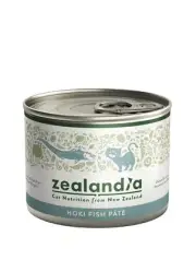 ZEALANDIA Hoki Fish Pate Cat With Deboned Hoki Fish Cat Wet Food Can 24 x 170g