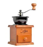 Retro Stainless Ceramic Manual Coffee Bean Grinder Nut Mill Hand Grinding tool