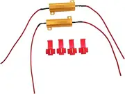 VALICLUD 1 Set Aluminium Shell Resistor for Automotive Electronics Aluminum Case Metal Film Resistors for Excellent Heat Dissipation