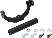 Kitaco K-Tour Black Multi-Purpose Bar PCX125 (JK05-1200001~) PCX160 (KF47-1200001~), Steel, Diameter 0.8 inches (22.2 mm), Total Length 5.1 inches (130 mm), Load Capacity 17.6 oz (500 g) or Less