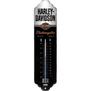 Nostalgic Art Harley-Davidson Motorcycles Wall Hanging 28x6.5cm Thermometer