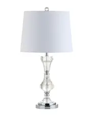 JONATHAN Y Riley 25in Crystal LED Table Lamp