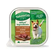 Natures Gift Wet Dog Food Adult Kangaroo Fillet