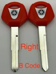 2 Keys Yamaha TW TW200 V Max Star 250 Venture Royale Vino Motorcycle Key Blanks