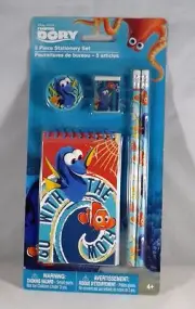 Monogram Int. Disney Pixar Finding Dory 5 pc Stationery Set - New