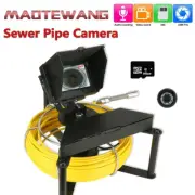 4.3”monitor 30M Sewer Pipe Inspection Camera 16GB DVR Drain Industrial Endoscope