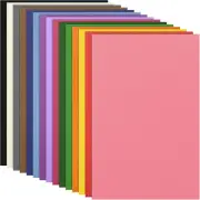 120 Sheets Colorful EVA Foam Sheets Crafts 16.5 X 11.7 Inch Rainbow Foam Sheets