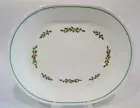 ❤️ New CORELLE Christmas Holiday HOLLY DAYS SERVING PLATTER Plate Black Veins