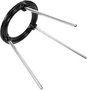 Generic Bunsen Burner Tripod Stand Cast Support for Chemistry Experiments Stable Reliable Laboratory Equipment for Educational Use