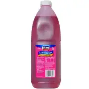 COTTEES STRAWBERRY FLAVOUR TOPPING SYRUP 3L Bottle Milkshakes /Sundaes FREE POST
