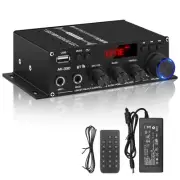 Stereo Amplifier Home Audio Receiver AK-390,AMP Speaker Bluetooth 5.0 Amplifi...