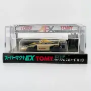 TOMY AFX Indy Canon Elf Renault , White #5, EX-010, Tomy Turbo Chassis, Slot Car