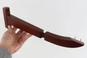 Wall Mount Mounted 14" Long Left Turning Wood Desk Jet Plane Model XX Airplane