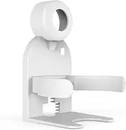 Wall-Mounted Router Bracket Easy Installation Nondestructive Signal Compatible with Google Nest WiFi Router+Point White