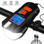 Bike Bicycle Speedometer Cycle Odometer MPH KMH WATERPROOF BIKE HEADLIGHTS