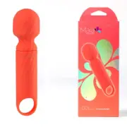 Introducing the Maia DOLLY 10-Function Mini Wand Massager DOLLY-Orange - Powerfu