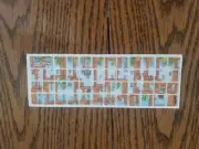 Russian -English Alphabet Letters Keyboard Stickers For Computer.