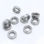 ACAECMGGFP Bearing ABEC-1 (10PCS) 6 * 10 * 3 Mm Miniature MR106 ZZ Ball Bearings L1060ZZ MR106Z Bicycle bearings