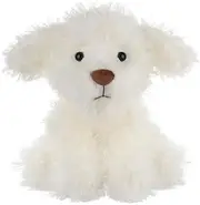 Apricot Lamb Toys Plush Stuffed Toy Vid Dog White Plush Toy Mini Cuddly Toy Plush Cushion Cute Cuddly Toys for Children and Baby 25 cm
