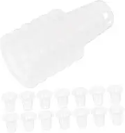 OFFSCH 60Pcs Plastic Garden Net Cups for Hydroponics Durable Planting Baskets for Seedlings Indoor Gardening and Flower Cultivation Mesh Design for Optimal Root Growth and Water