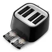 De'Longhi Eclettica 4 Slice Bold Black