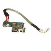 AC DC Power Jack Harness FOR HP DV6000 V6000 USB Board Cable 65W DDAT8APB2002408